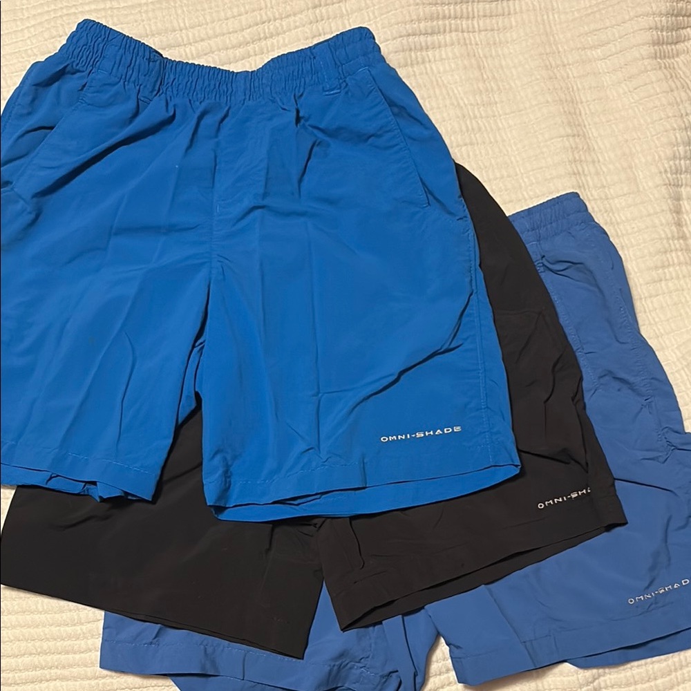 Boys Columbia Athletic Omni-Shade Shorts - Lightweight Performance